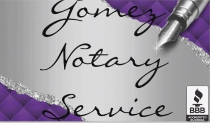 Gomez Notary Service
